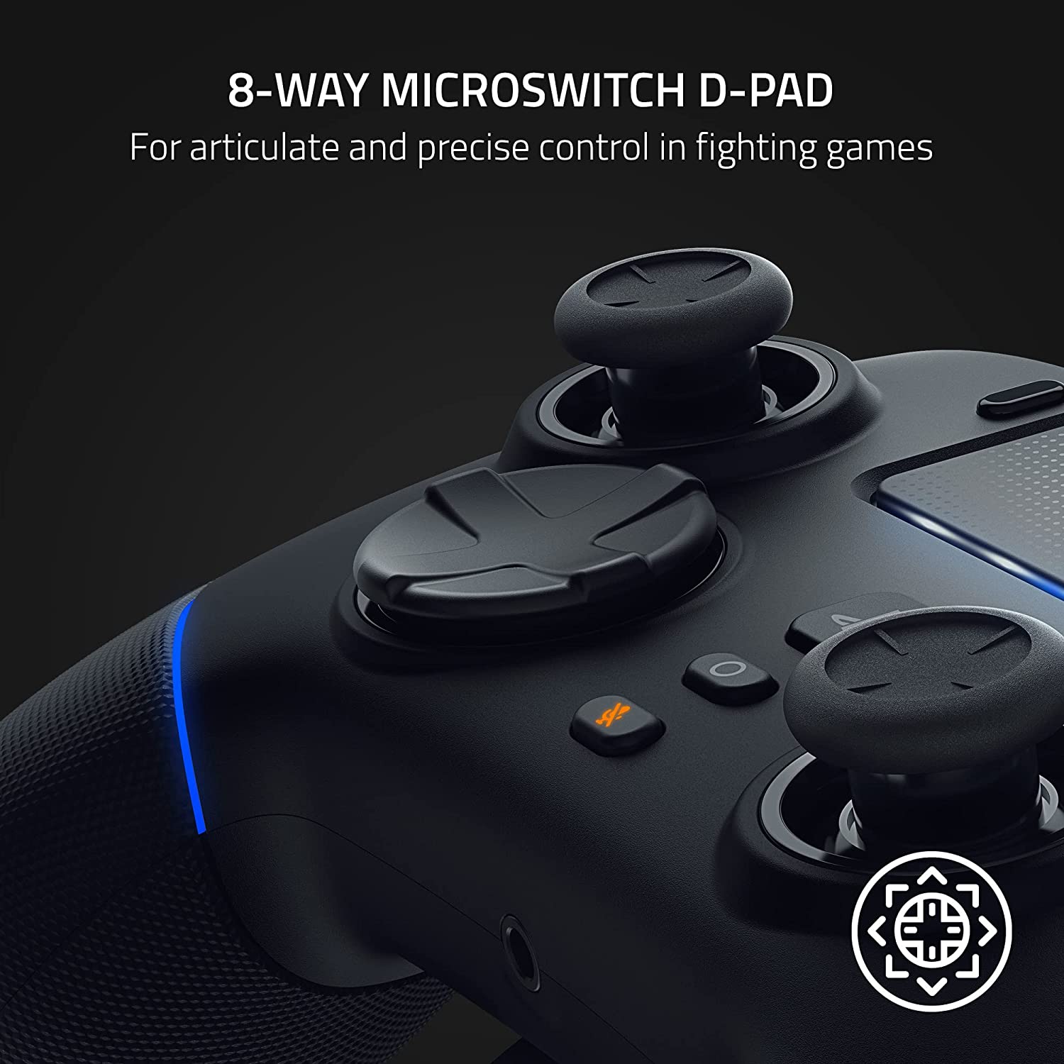 Tay cầm chơi game Razer Wolverine V2 Pro-Wireless PlayStation 5-PC Gaming Controller_Mới, hàng chính hãng