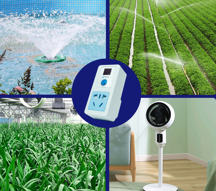 Ổ cắm điều khiển từ xa 220V 10A CZ001 nút xoan đào