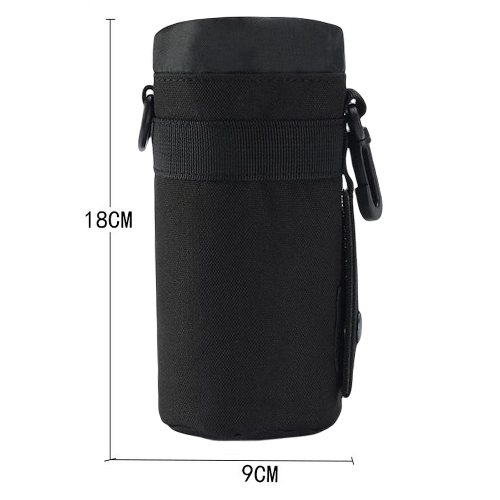 Portable Water Sleeve Carrying Tube Bag black