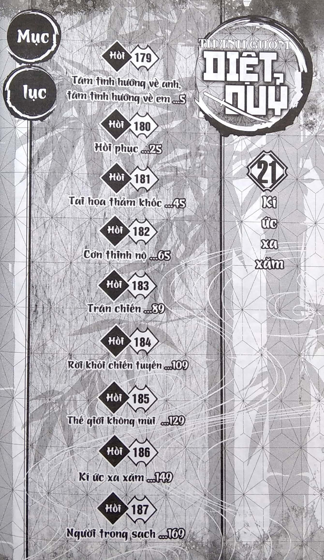 Sách - Thanh Gươm Diệt Quỷ - Kimetsu No Yaiba - Tập 21 - Kí Ức Xa Xăm (Tái Bản 2025)