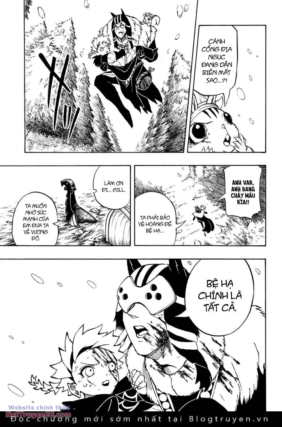 gill: "không ai có thể đánh bại ta khi ta dùng rìu!" chapter 19 7