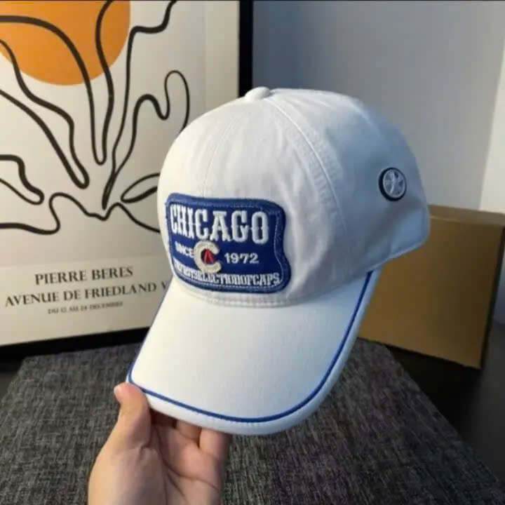 Nón kết, mũ lưỡi trai Chicago phối vải kaki form chuẩn siêu đẹp (Ảnh thật)