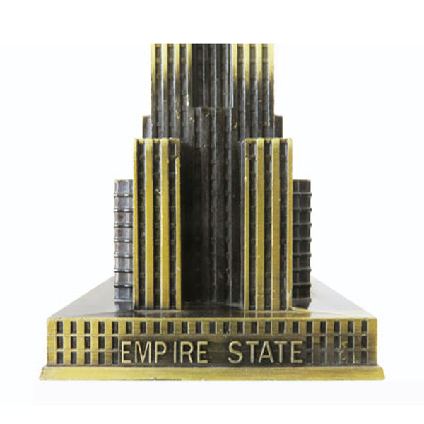 Mô hình tòa nhà Empire State cao 22 cm (Màu Vàng Rêu)