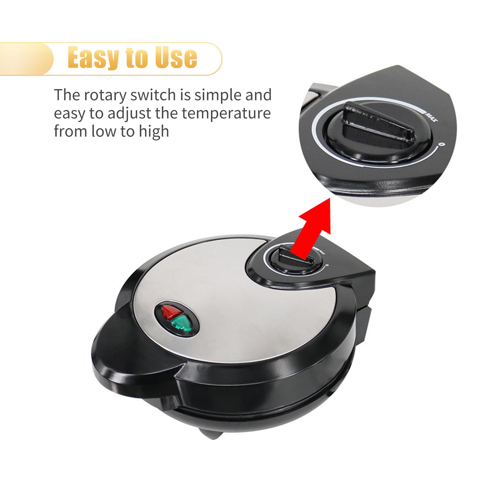 Máy Làm Kem Và Khuôn Bánh Quế Không Dính Bằng Điện 1200W