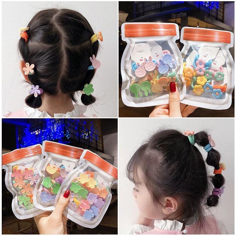 SET CỘT TÓC CHO BÉ GÁI