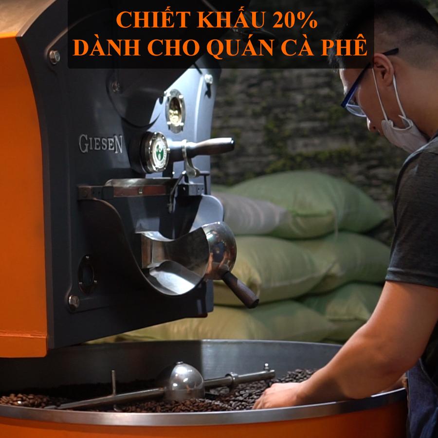 Cà phê bột Robusta nguyên chất 100% 500gr - Coffee Tree thơm ngon, đậm đà