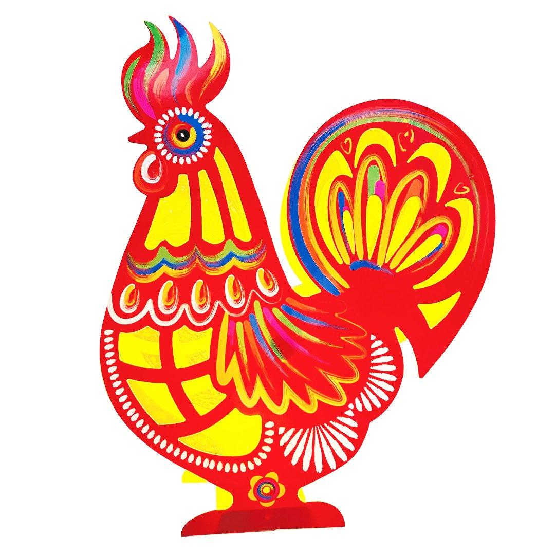 Lồng Đèn Trang Trí - Ký Ức Tuổi Thơ - Hình Gà - Happy Kibu KB00124-002