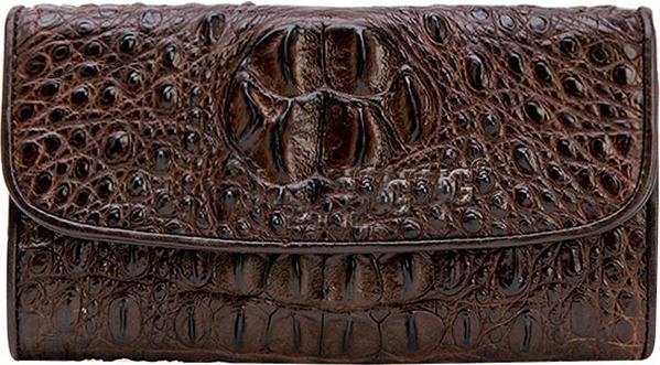 Ví Nữ Huy Hoàng HT3219 (10.5 x 19 cm) - Nâu Đất