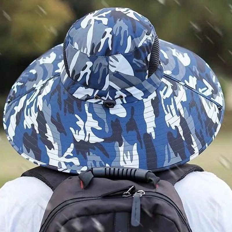 Mũ Chống Nắng Nam / Mũ Rộng Vành Nam / Nón Chống Nắng / Nón Tai Bèo Vành Rộng Chống Nắng Tia UV Thời Trang Mùa Hè Cho Nam