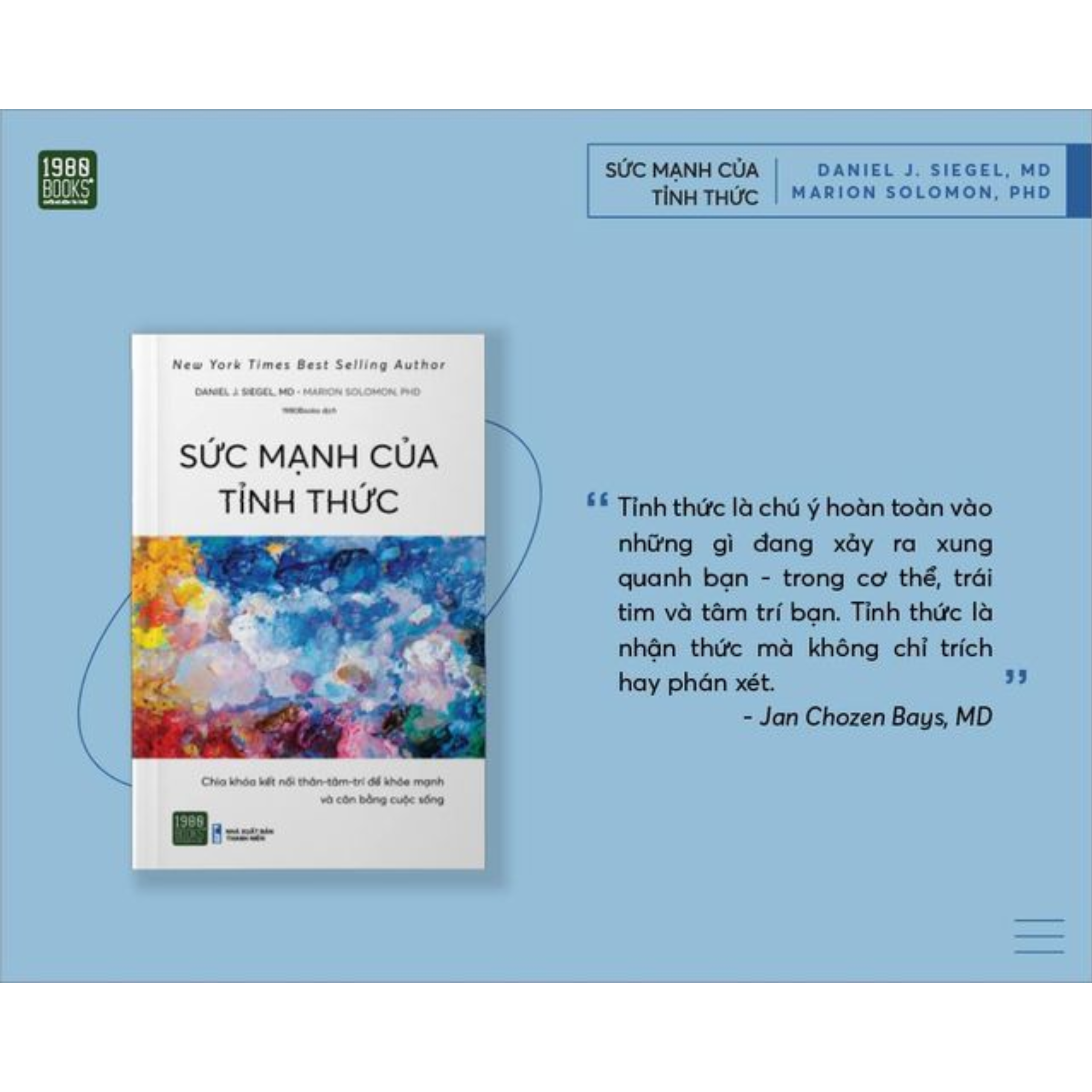 Cuốn Sách Kĩ Năng Thực Hành Lối Sống Chánh Niệm, Hạnh Phúc: Sức Mạnh Của Tỉnh Thức