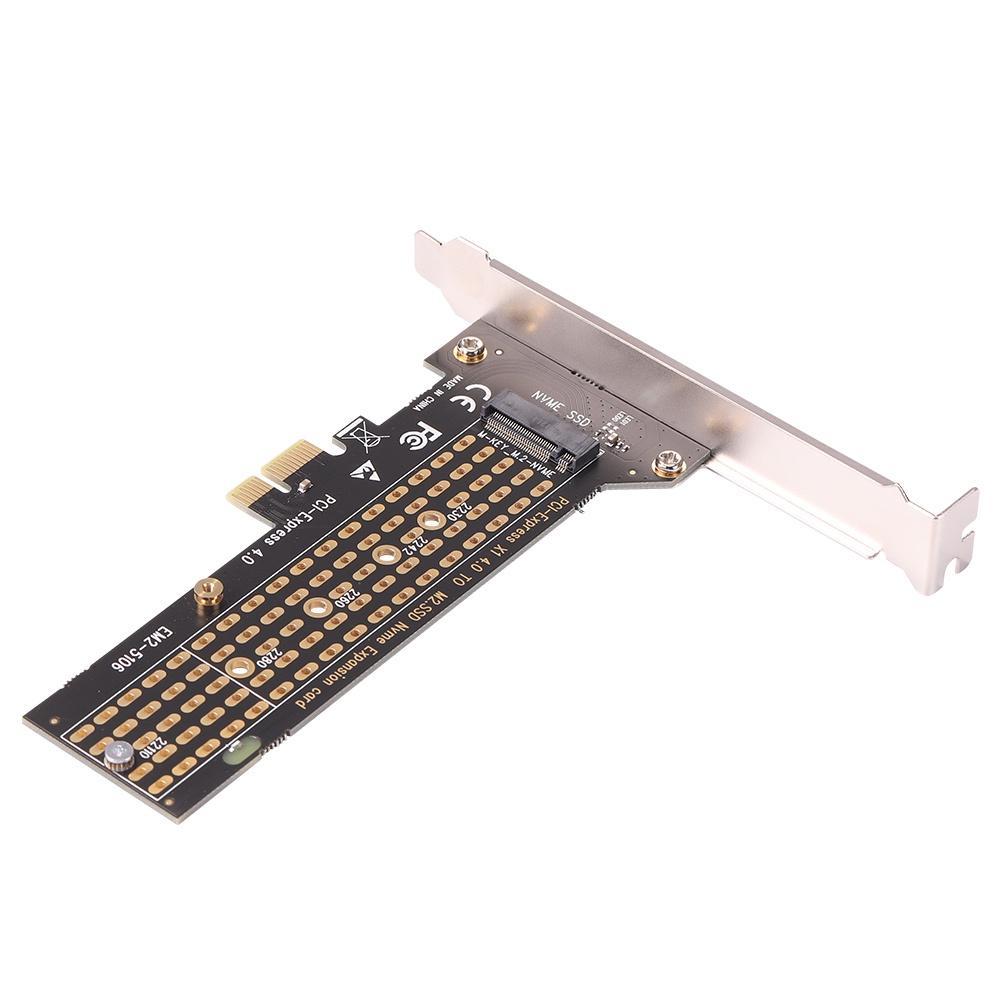 Card Mở Rộng H7 EM2-5106 SSD M.2 Sang PCI-E 1x Cho M-Key NVME / B-Key SATA