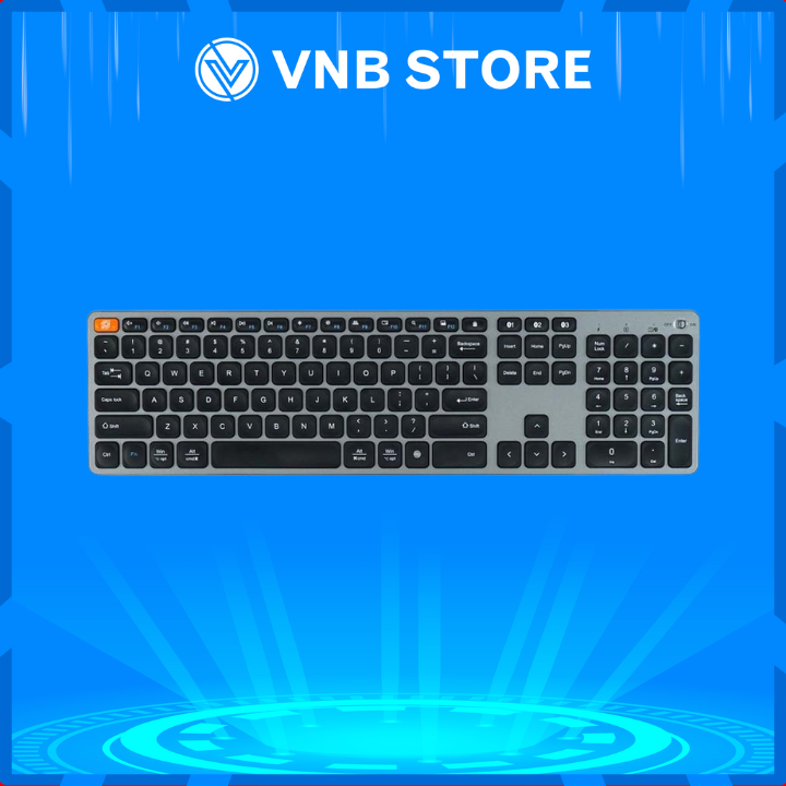 Bàn phím không dây Bluetooth HyperWork KB2 -Hàng chính hãng