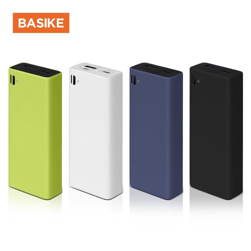 Sạc dự phòng 10000mAh BASIKE nhỏ gọn đầu ra sạc nhanh có thể mang đi máy bay cho iPhone iOS Android-Hàng chính hãng