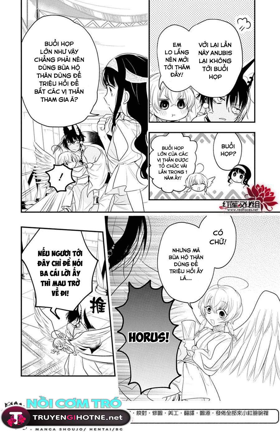 merritt và vị thần ai cập rảnh rỗi chapter 3.1 14