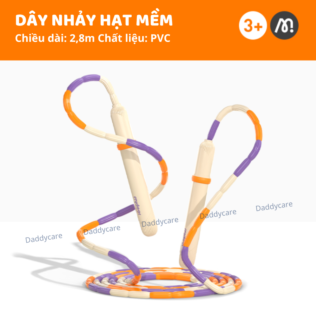 Dây nhảy thể dục vận động cho bé Mideer Soft Beaded Jump Rope
