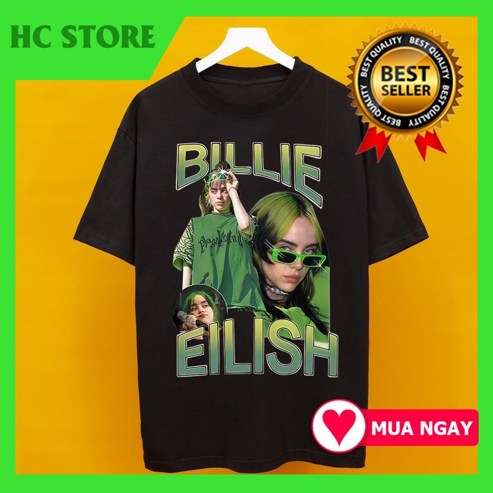 Áo Thun Billie Eilish v3 , Áo Phông Unisex Form Rộng Chất Vải Cotton Thời Trang Nam Nữ giá siêu rẻ cực HOT