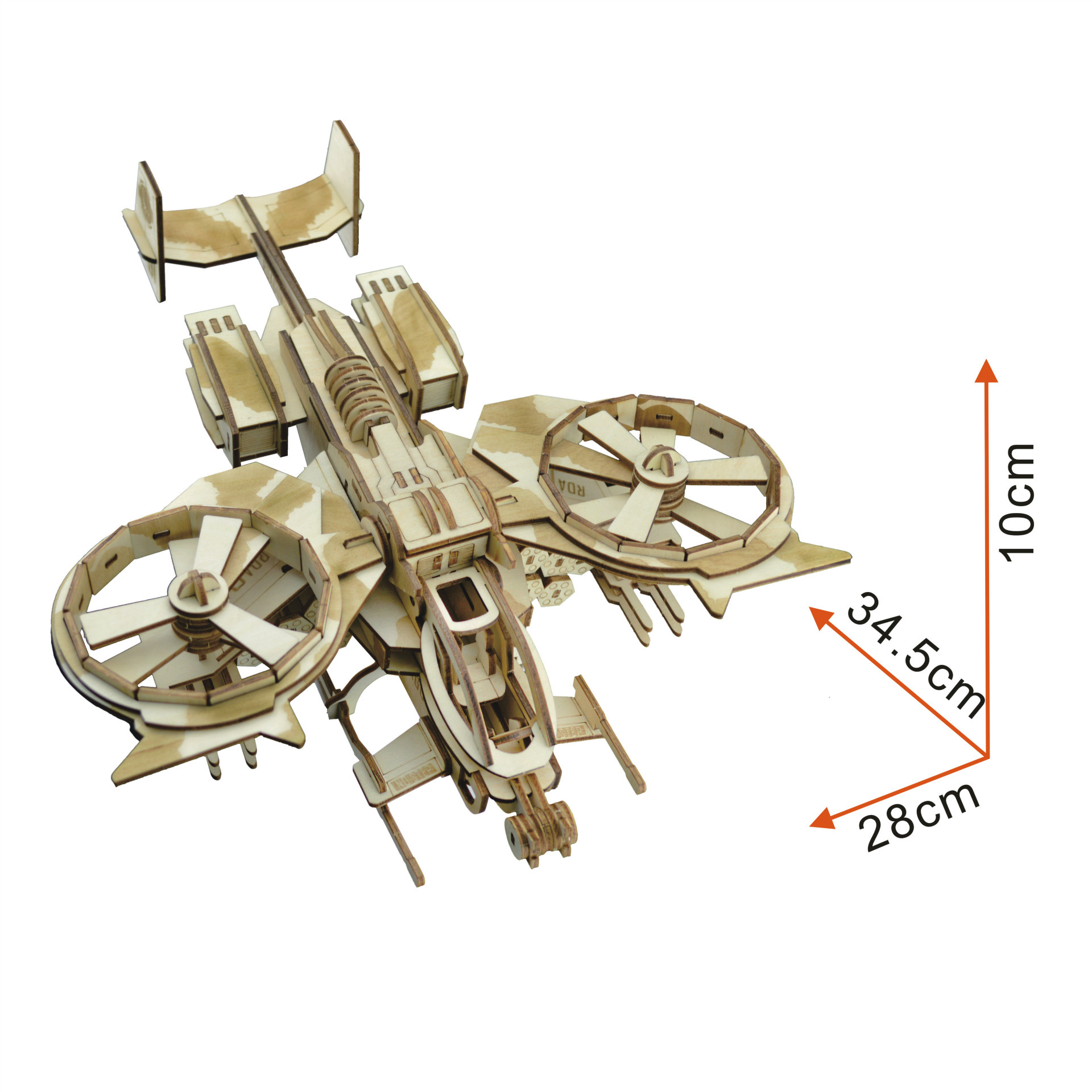 Đồ chơi lắp ráp gỗ 3D Mô hình Máy bay Avatar