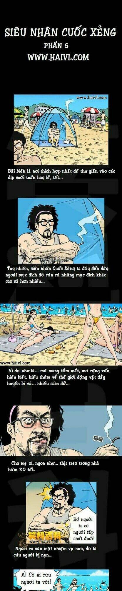 siêu nhân cuốc xẻng chapter 6 1