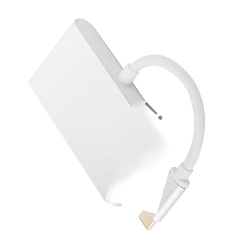 Đảm bảo chất lượng Bộ chuyển đổi HUB Type-C sang USB3.0 HUB Type C đa chức năng Bộ chia 3 cổng USB3.1