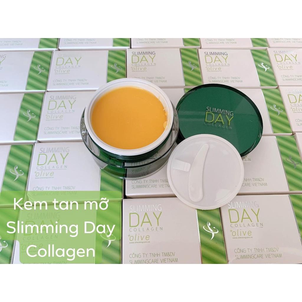 Kem Tan Mỡ Bụng Slimming Day Collagen Olive Thế Hệ Mới - Tan Mỡ Mờ Rạn Hiệu Quả Slimming Care