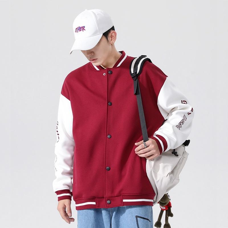 Áo Khoác Bomber Nam Nữ Unisex Phối Tay Trắng In Chữ Form Rộng Thời Trang Zenkonu AO KHOAC NAM 047V1