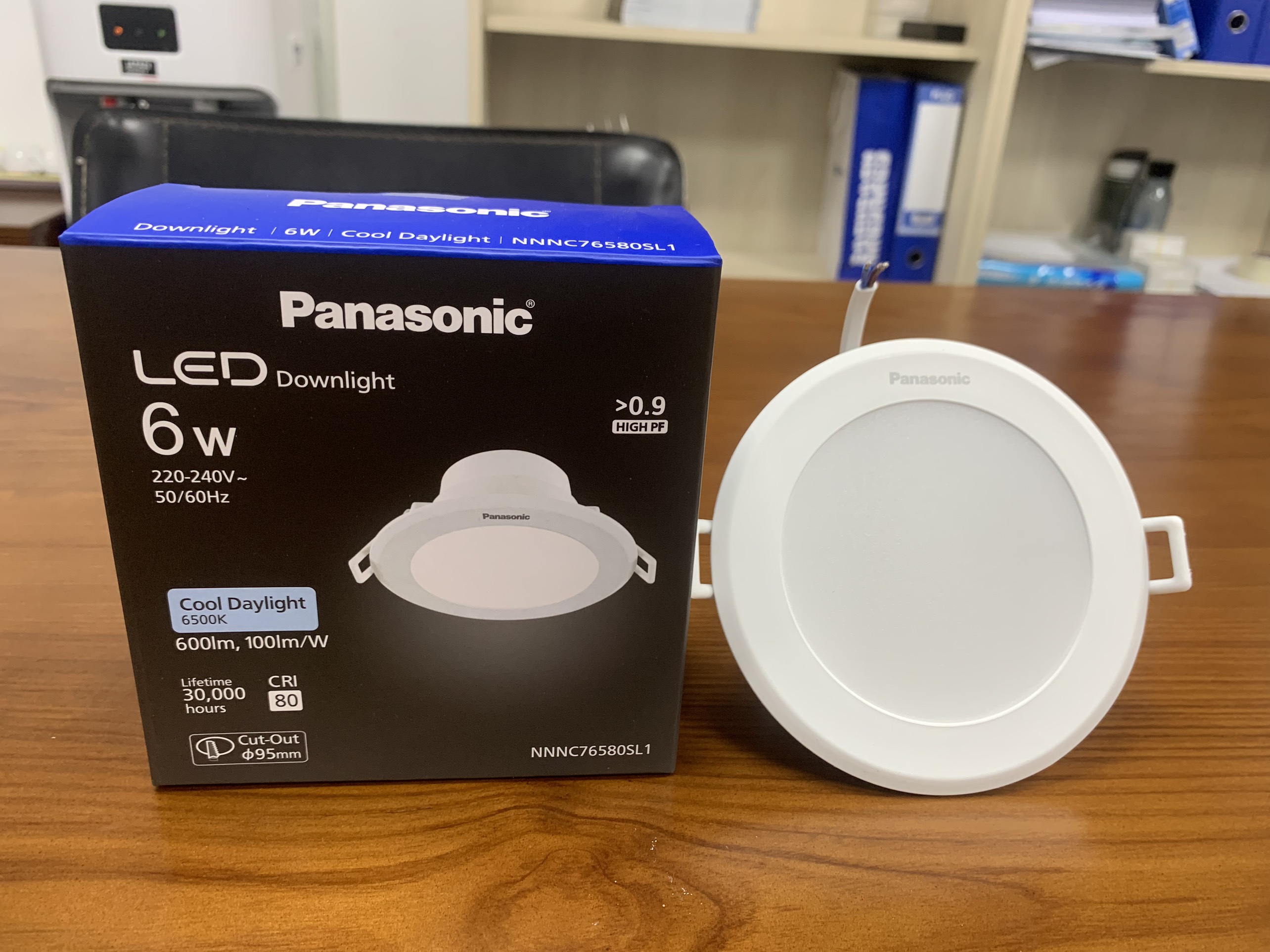 ĐÈN PANASONIC - SP DOWNLIGHT 6W (6500K) - SIÊU SÁNG - SIÊU TIẾT KIỆM - HÀNG CHÍNH HÃNG PANASONIC