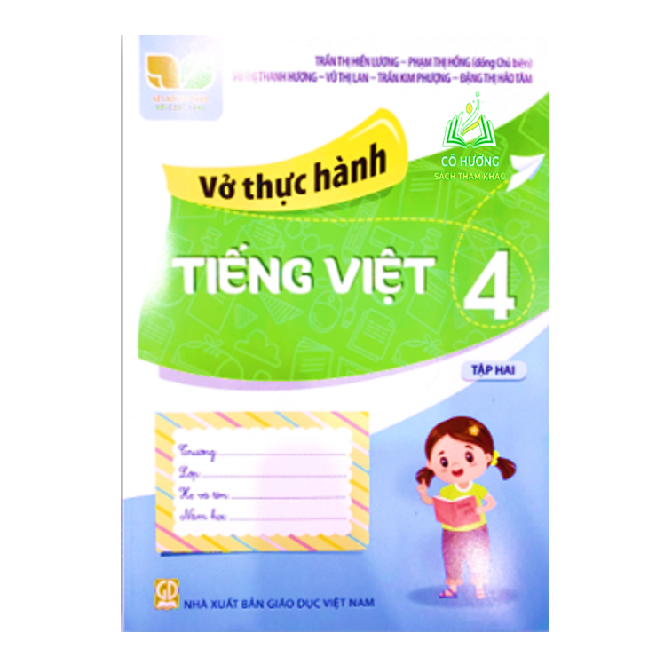 Sách - Combo vở thực hành tiếng việt 4 - tập 1 + 2
