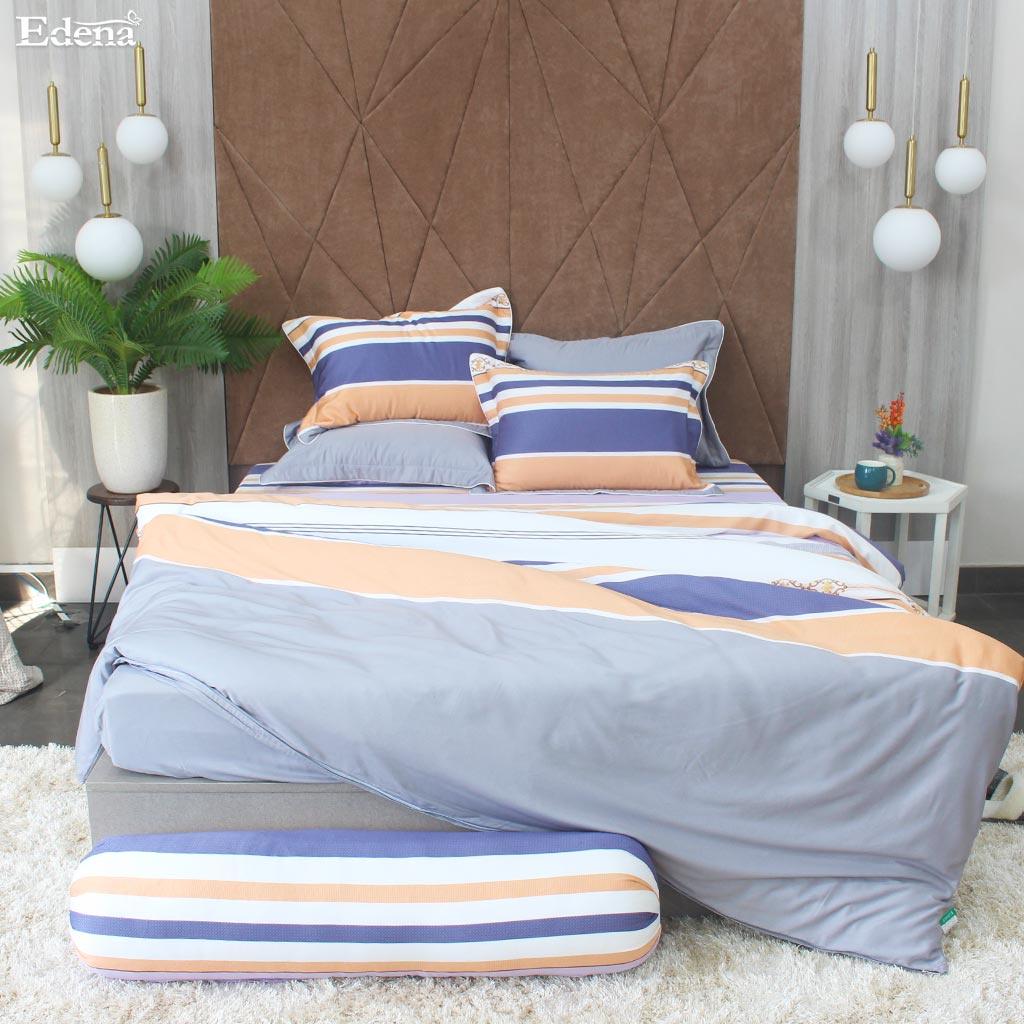 Edena Cotton Modal 5009- Trọn bộ ga 6 món chất liệu Modal mềm mượt, thoáng mát