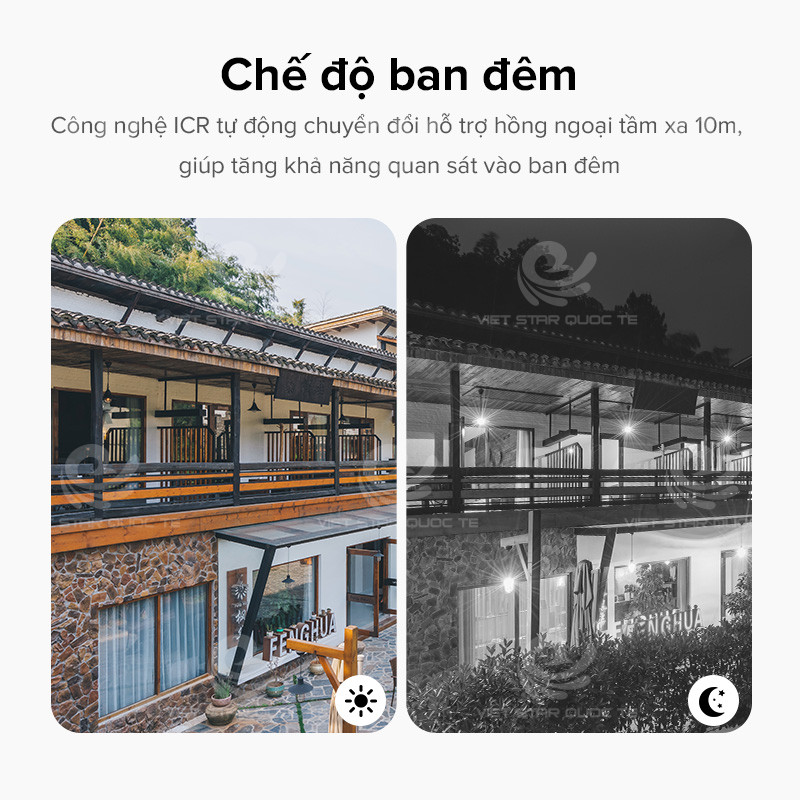 Camera Wifi Thông Minh Ngoài Trời ACOME, Độ Phân Giải 1080P, Dùng APP ACOME IOT - Hàng Chính Hãng