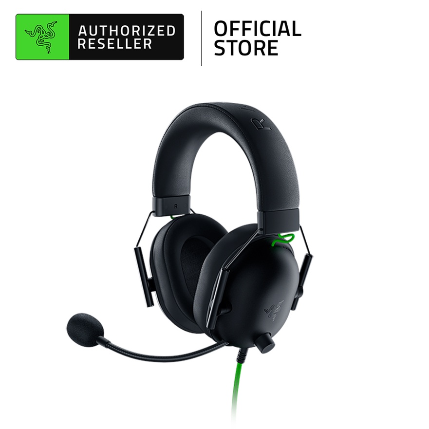 Razer BlackShark V2 X - Trọng Lượng Nhẹ || Âm thanh vòm Esports 7.1 có dây || Tai nghe chơi game cho PC / Mac / PS4 - Hàng nhập khẩu