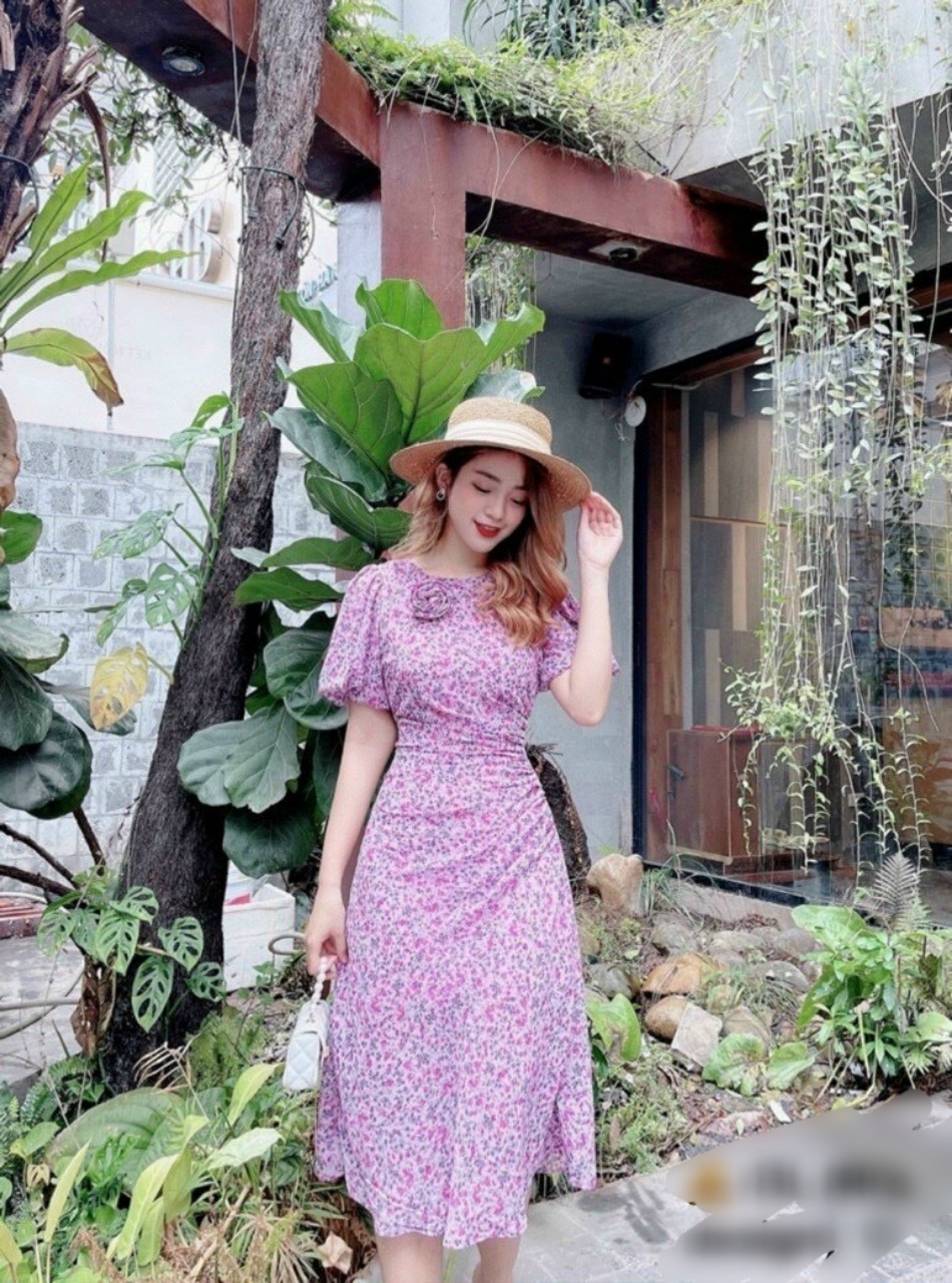 Váy Xòe Hoa Nhí Siêu Dễ Thương, Xinh Đẹp Và Ngọt Ngào Quá Đỗi