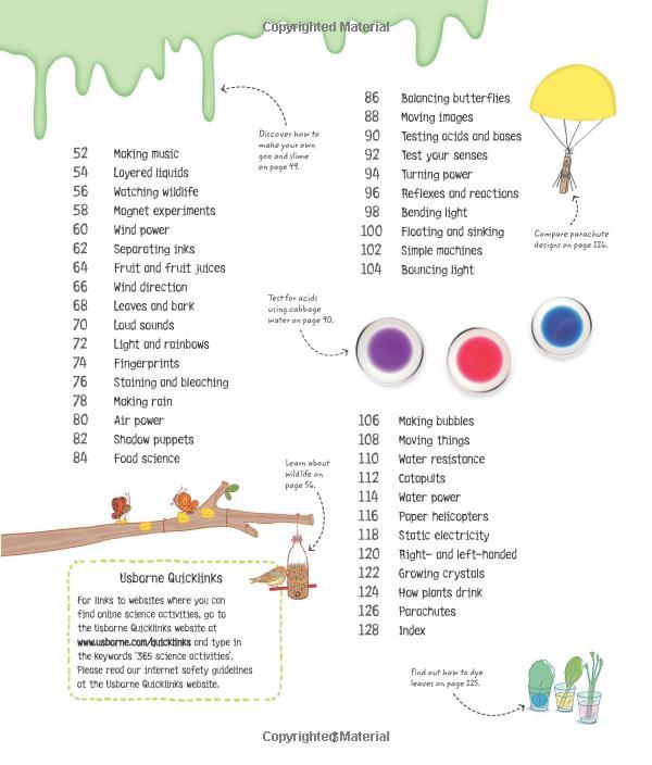 Sách tiếng Anh - Usborne 365 Science Activities