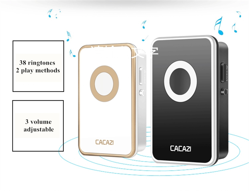 Chuông cửa không dây CACAZI V2
