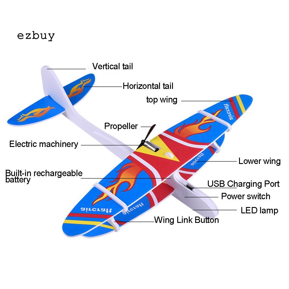 Máy Bay Đồ Chơi Tự Lắp Ráp Cho Bé