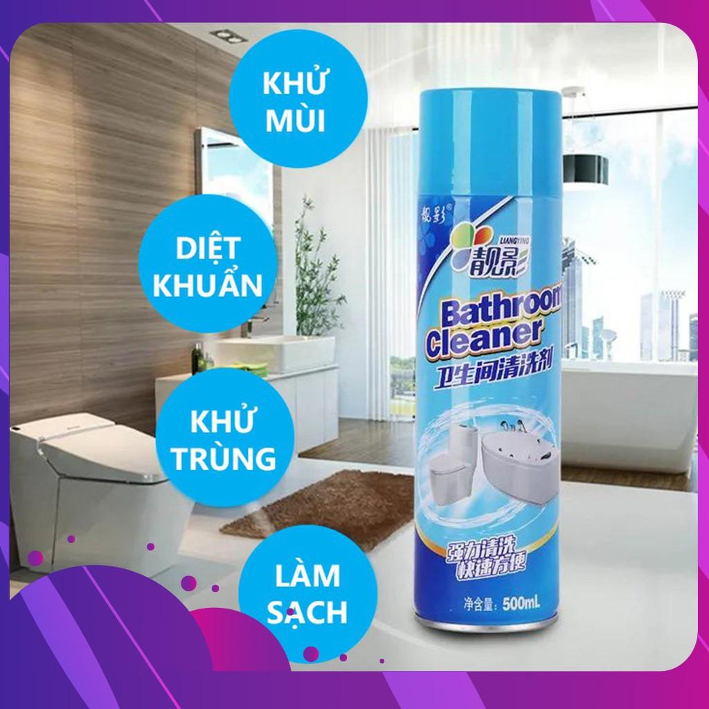 Bình xịt bọt tuyết tẩy rửa đa năng vệ sinh bếp Kitchen Cleaner, nhà tắm Bathroom Cleaner Master Store