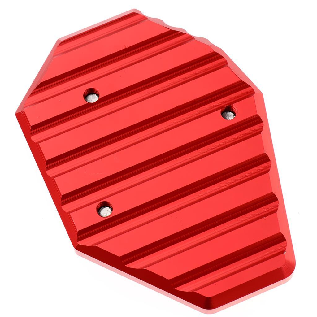 Motorcycle Kickstand Side Stand Extension Plate Pad for