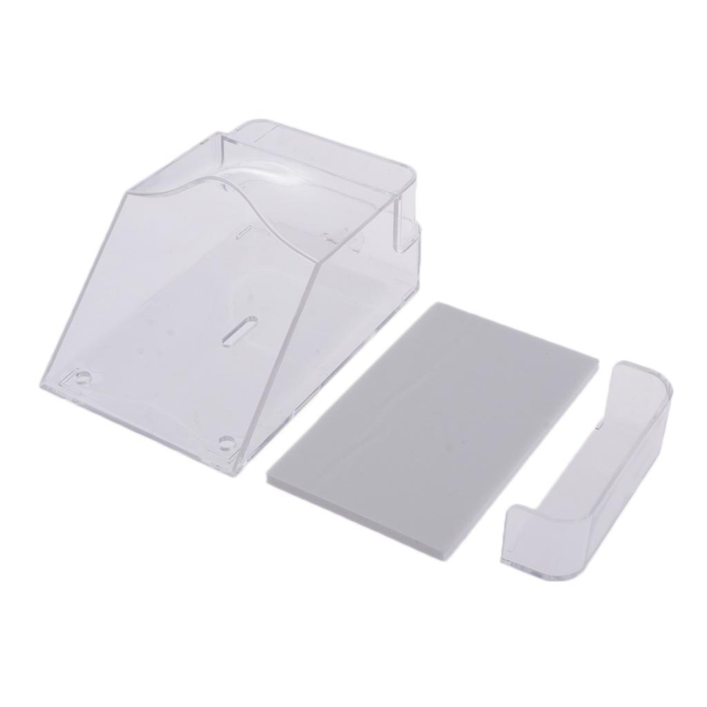 2x Plastic Doorbell Cover Waterproof Cover for Door Bell Button Protector