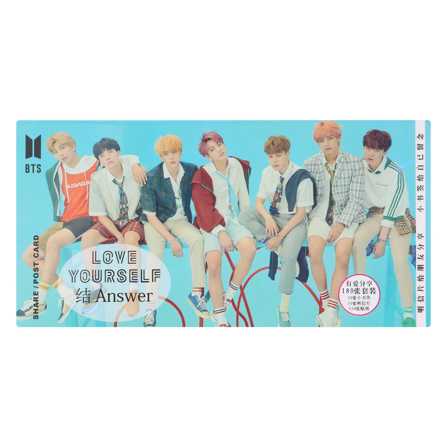 Bộ Postcard Ban Nhạc BTS - Answer