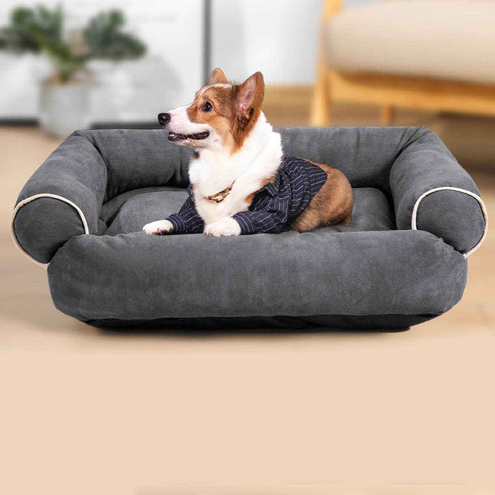 Dog Sofa Bed Pet Bed Autumn Winter Warm Comfortable Bed Nest