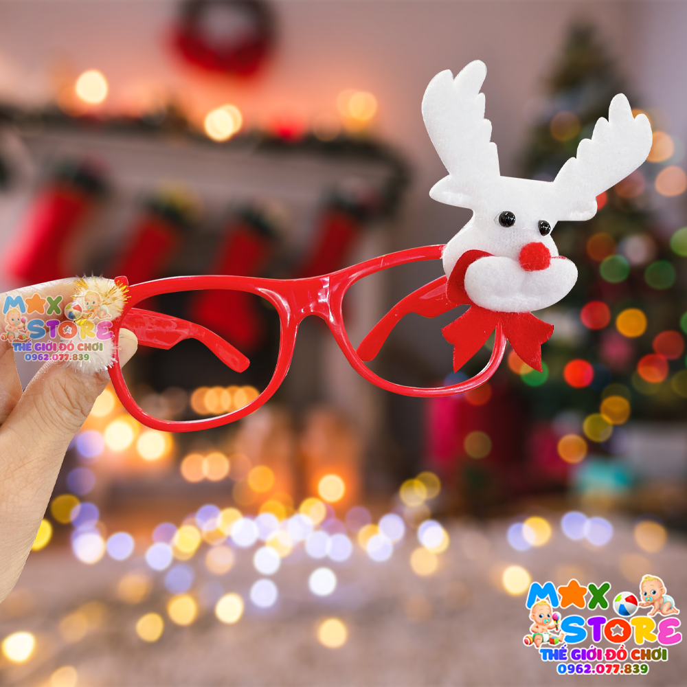 Mắt Kính Noel Cho Bé Đủ Kiểu Siêu Cute Chọn Ngẫu Nhiên