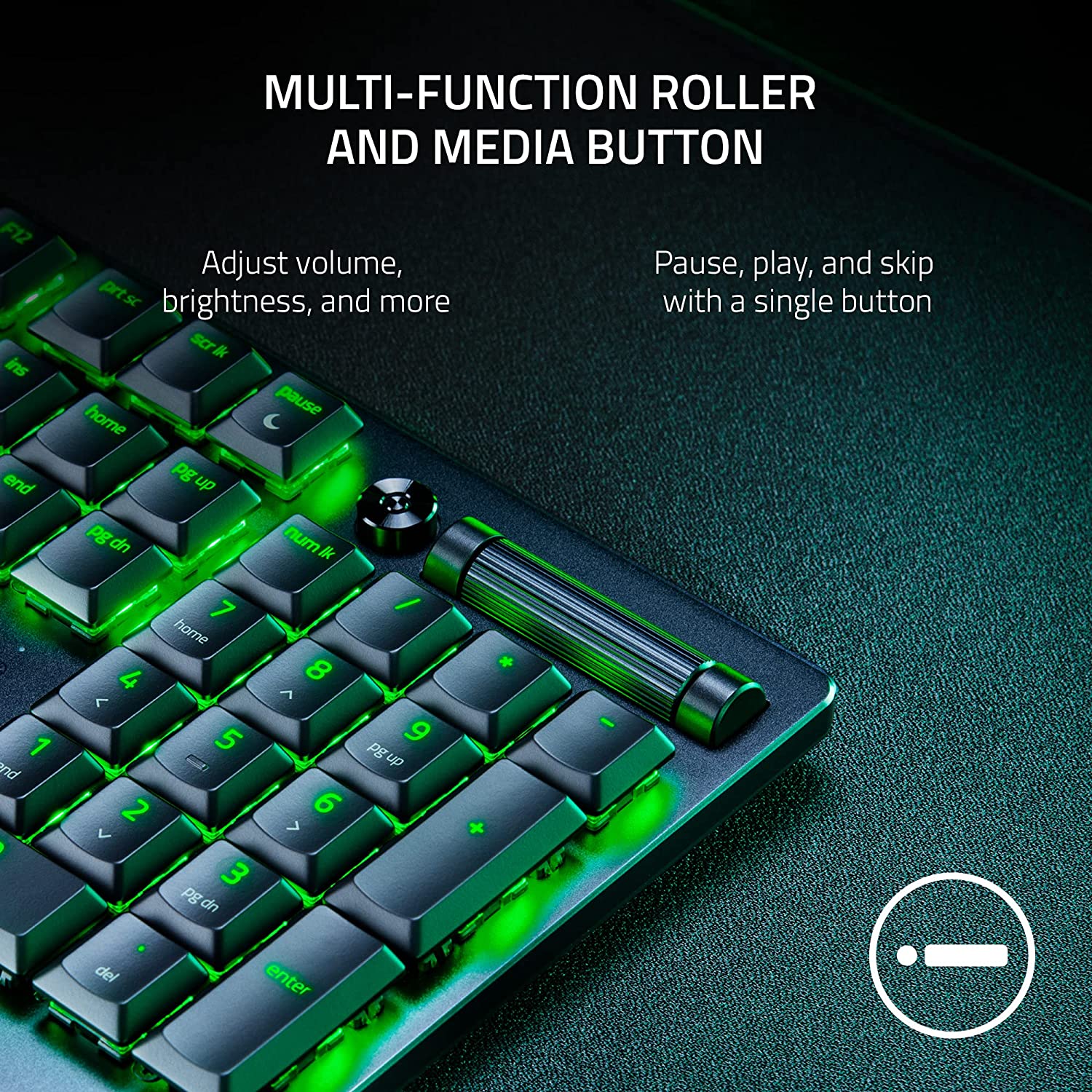 Bàn phím ơ quang học Razer DeathStalker V2-Low Profile Optical Gaming Keyboard (Linear Red Switch)_Mới, hàng chính hãng