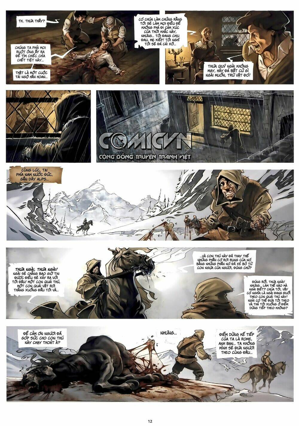 the unicorn | kỳ lân dị truyện chapter 1 13