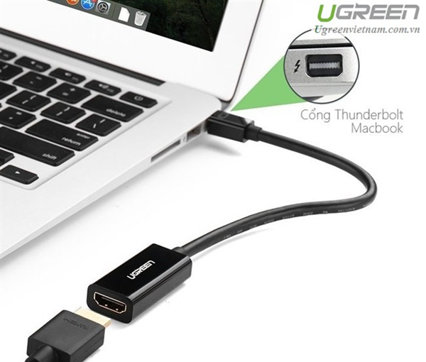 Cáp chuyển Mini Displayport sang HDMI Full HD Ugreen 10461 - Hàng Chính Hãng