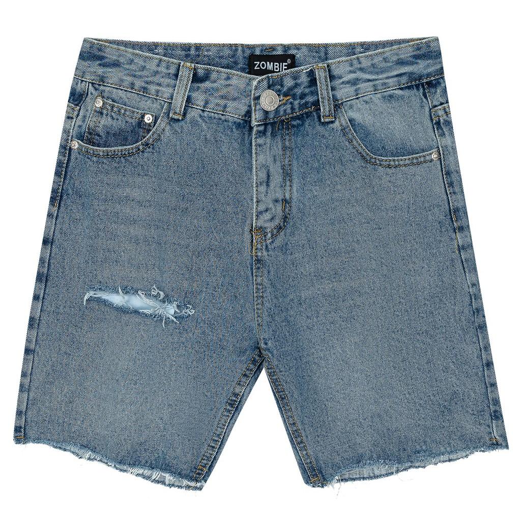 Quần ZOMBIE HD Short Jeans In Darkblue 7158