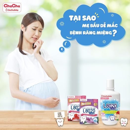 Combo 4 gói viên ngậm lợi khuẩn L8020 ngừa sâu răng Chuchu Baby (90 viên/ gói)