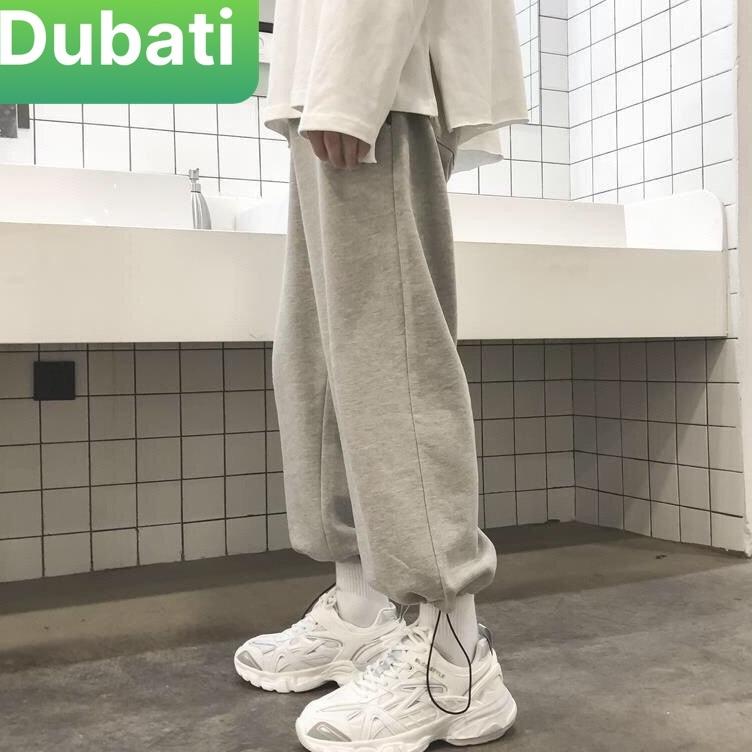 QUẦN JOGGER THỂ THAO NAM NỮ ỐNG BO HỌA TIẾT TRƠN PHONG CÁCH CAO CẤP- DUBATI FASHION