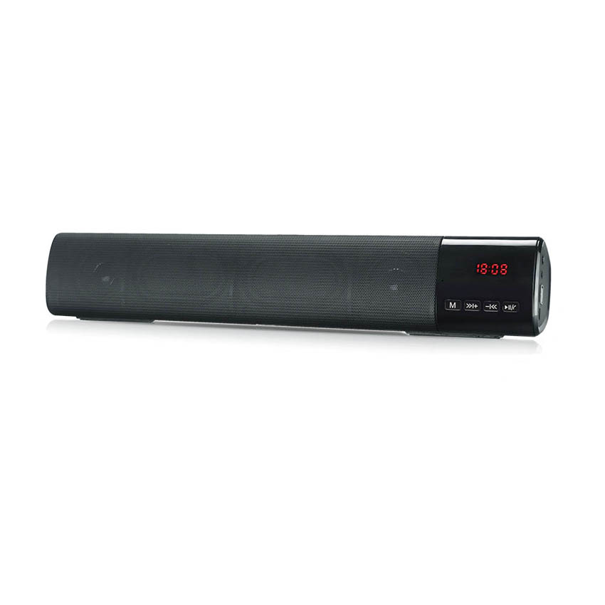 Loa bluetooth soundbar Kisonli LED-800 TWS kết nối cùng lúc 2 loa - tích hợp màn hình LCD hiện giờ (màu ngẫu nhiên) Hàng Nhập Khẩu