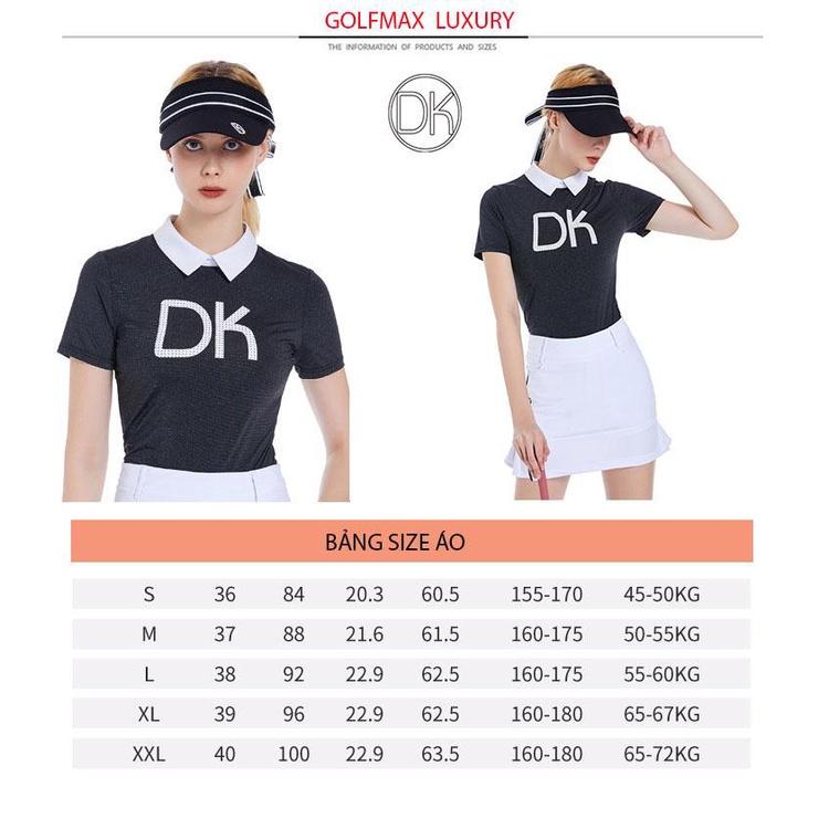 Fullset nữ chơi golf Thiết kế Hàn Quốc - Chất liệu sợi polyester kết hợp spandex cao cấp DK224-72-73