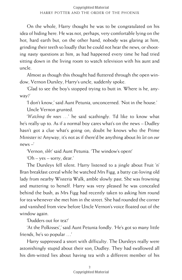 Sách Harry Potter Part 5: Harry Potter And The Order Of The Phoenix (Hardback) (Harry Potter và Hội Phượng Hoàng) (English Book)
