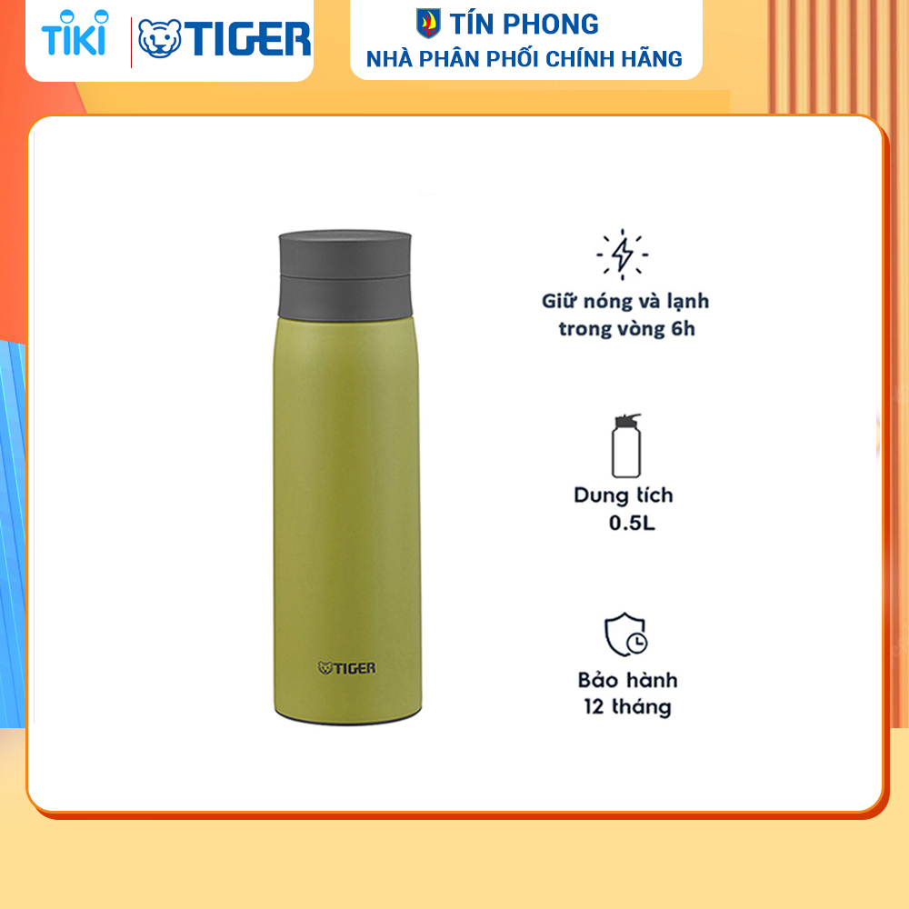 Bình giữ nhiệt Tiger MCY-K050 - Thương hiệu Nhật - 500ml - Giữ nhiệt độ Nóng - Lạnh - Hàng chính hãng